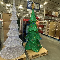 Costco Wholesale - Montgomery - Christmas decorations in September.