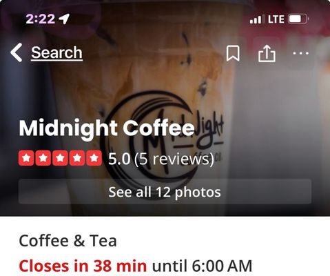 Midnight Coffee Co. by null