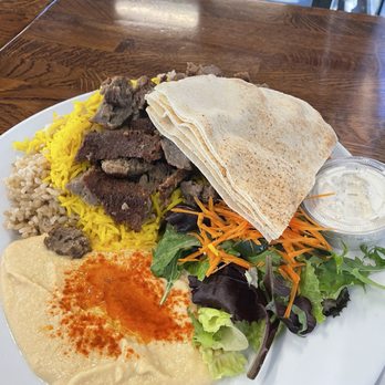 Naab Mediterranean - Lamb Gyro Plate - Mediterranean Near Me - Marina del Rey, California Naab Mediterranean - Lamb Gyro Plate - Mediterranean Near Me - Marina del Rey, California