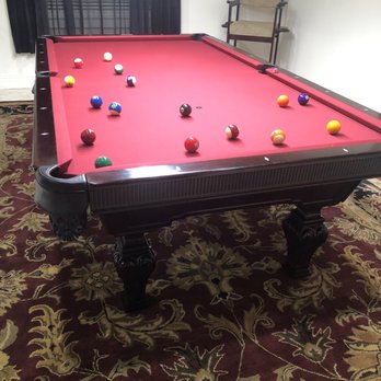 Expert Pool Table Moving & Recovering - Pool table with new felt and bumpers, and pockets! - Pool & Billiards Near Me - Temecula, California Expert Pool Table Moving & Recovering - Pool table with new felt and bumpers, and pockets! - Pool & Billiards Near Me - Temecula, California