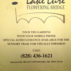 Lake Lure Flowering Bridge - Audio tour available via cell phone! ^__^