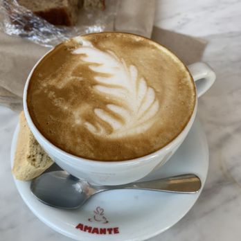 Amante - Double Shot Cappuccino and Banana Bread - Coffee & Tea Near Me - Denver, Colorado