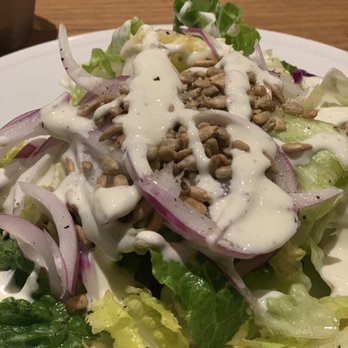 Stubrik's Steakhouse - Love their salad, something about the roasted and salted sunflower seeds. I had ranch dressing hubby had blue cheese. - Steakhouses Near Me - Fullerton, California Stubrik's Steakhouse - Love their salad, something about the roasted and salted sunflower seeds. I had ranch dressing hubby had blue cheese. - Steakhouses Near Me - Fullerton, California