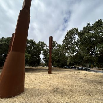 The Stanford Columns - Beverly Pepper - Public Art Near Me - Stanford, California