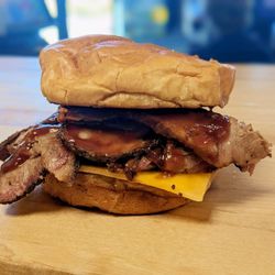 Kitchen on the Corner - Smoked Brisket sandwich
