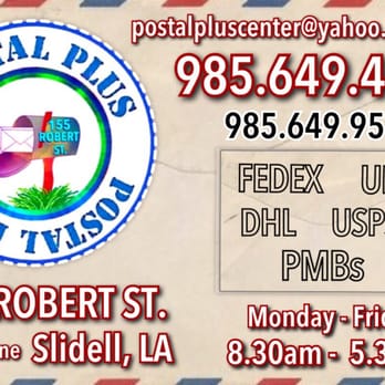 Postal Plus - Mailbox Centers Near Me - Slidell, Louisiana Postal Plus - Mailbox Centers Near Me - Slidell, Louisiana