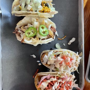 Gastropit Ellisville - Mix and match pick four tacos - Barbeque Near Me - Ellisville, Missouri Gastropit Ellisville - Mix and match pick four tacos - Barbeque Near Me - Ellisville, Missouri