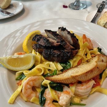 Shadowbrook - Shrimp Scampi + Prime Sirloin - American Near Me - Capitola, California Shadowbrook - Shrimp Scampi + Prime Sirloin - American Near Me - Capitola, California