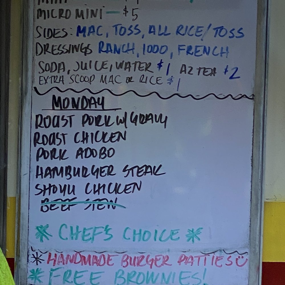 Scoopers Kitchen - Monday Menu - American Near Me - Waipahu, Hawaii Scoopers Kitchen - Monday Menu - American Near Me - Waipahu, Hawaii