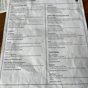 Kinsmen Brewing - Beer menu - Breweries Near Me - Milldale, Connecticut Kinsmen Brewing - Beer menu - Breweries Near Me - Milldale, Connecticut