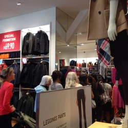 UNIQLO - Day they had their big sale. Got there at 8am per the ad via email they did not open until 10am