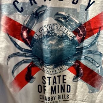Crabby's On The Lakefront - Another t-shirt for sale. - Seafood Near Me - Saint Cloud, Florida Crabby's On The Lakefront - Another t-shirt for sale. - Seafood Near Me - Saint Cloud, Florida