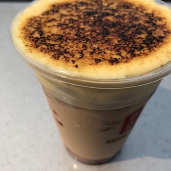 Gong cha - Creme brûlée strawberry milk tea - Bubble Tea Near Me - Santa Clara, California Gong cha - Creme brûlée strawberry milk tea - Bubble Tea Near Me - Santa Clara, California