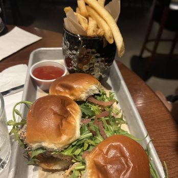 Bar Louie - Katy - Salmon Sliders... these were so delicious so ordered them! - Bars Near Me - Katy, Texas Bar Louie - Katy - Salmon Sliders... these were so delicious so ordered them! - Bars Near Me - Katy, Texas