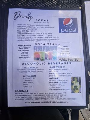 Menu photo 4 Pho Bay-Georgetown Georgetown, CO