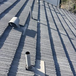 Repaired roof! Repaired roof!