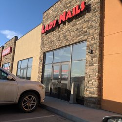 Lady Nails and Spa - Store front of new Nail salon in town.