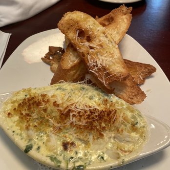 Pappadeaux Seafood Kitchen - Crab & Spinach Dip (not good, and cold) - Cajun/Creole Near Me - Austin, Texas