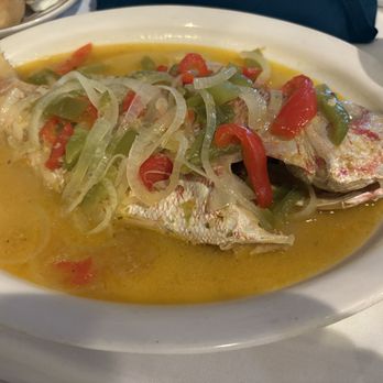 NMR Caribbean - Poisson gros sel - Poached Red Snapper - Caribbean Near Me - Fort Myers, Florida NMR Caribbean - Poisson gros sel - Poached Red Snapper - Caribbean Near Me - Fort Myers, Florida
