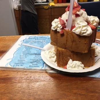 Uncle's Shave Ice - Hawaiian Honey Toast!! - Shaved Ice Near Me - Koloa, Hawaii Uncle's Shave Ice - Hawaiian Honey Toast!! - Shaved Ice Near Me - Koloa, Hawaii