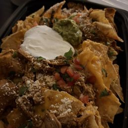 Nachos minus the queso Nachos minus the queso