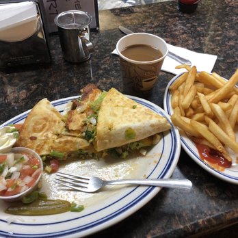 Seaport Diner - Coffee, Veggie Quesadilla, Fries - Diners Near Me - Elizabeth, New Jersey Seaport Diner - Coffee, Veggie Quesadilla, Fries - Diners Near Me - Elizabeth, New Jersey