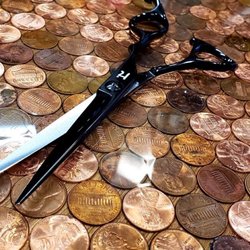 Rustic Iron Mens Grooming - Handcrafted Penny Tabletop Station & Mirror