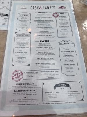 Menu photo 1 Cask & Larder Orlando, FL Menu photo 1 Cask & Larder Orlando, FL