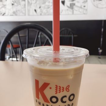 Koco Sushi - Milk tea boba - SO GOOD! - Sushi Bars Near Me - Santa Ana, California