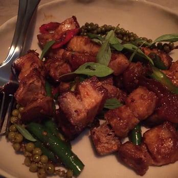 Saan - Pork belly with some spicy green peppercorns - Thai Near Me - Auckland, AUK