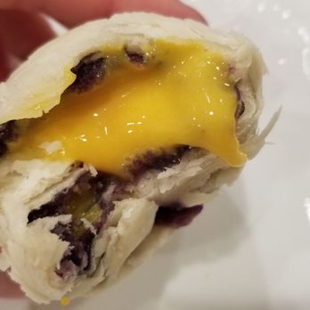 Aliya Lavaland - Inside the Ube Lava Mooncake - so good warmed up at home! 7/17/2021 - Bakeries Near Me - Monterey Park, California Aliya Lavaland - Inside the Ube Lava Mooncake - so good warmed up at home! 7/17/2021 - Bakeries Near Me - Monterey Park, California