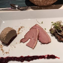 Hotel Breggers Schwanen - Entebrust mit Geflügellebere Terrier