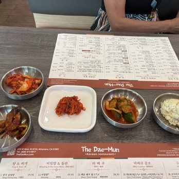 The Dae Mun - Free side dishes - Korean Near Me - Alhambra, California The Dae Mun - Free side dishes - Korean Near Me - Alhambra, California