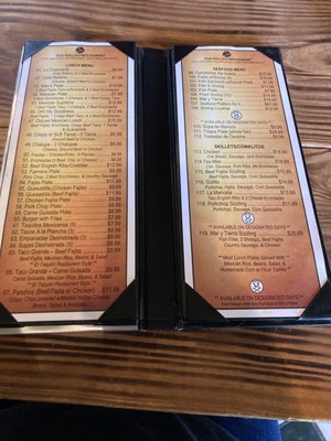 Menu photo 1 Don Gollito Harlingen, TX