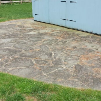 Squeaky Clean - Flag stone patio (before) - Pressure Washers Near Me Squeaky Clean - Flag stone patio (before) - Pressure Washers Near Me