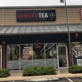 Kung Fu Tea - Store front - Bubble Tea Near Me - Davie, Florida