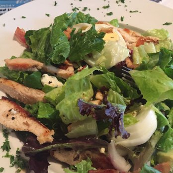Four Corners - Cobb salad with chicken-- pretty good for bar food! - Sports Bars Near Me - Chapel Hill, North Carolina Four Corners - Cobb salad with chicken-- pretty good for bar food! - Sports Bars Near Me - Chapel Hill, North Carolina