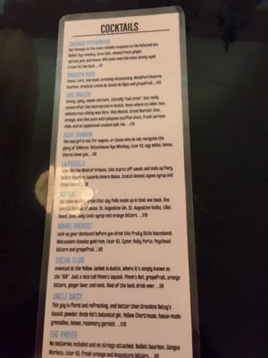 Menu photo 7 The Dime Bar Gainesville, FL