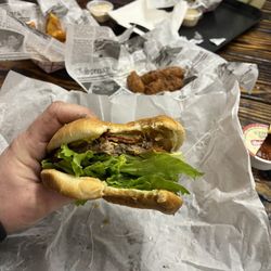 West On Wheels - Bacon cheeseburger with grilled onions