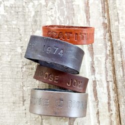 AR Workshop - Cypress - Leather stamping is a fun DIY activity!