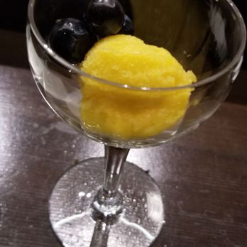 Utzutzu - June 2019 Okimari ($105): Mango Sorbet - Sushi Bars Near Me - Alameda, California Utzutzu - June 2019 Okimari ($105): Mango Sorbet - Sushi Bars Near Me - Alameda, California