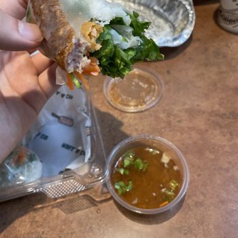 Roll & Co - Pork sausage spring roll - Vietnamese Near Me - Brea, California Roll & Co - Pork sausage spring roll - Vietnamese Near Me - Brea, California