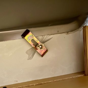 Quartz Depot - no keyhole slot for the sink clip. This will crack over time! - Kitchen & Bath Near Me - Norcross, Georgia