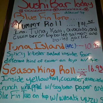 Ichiban - SPECIALS ... - Japanese Near Me - Poughkeepsie, New York