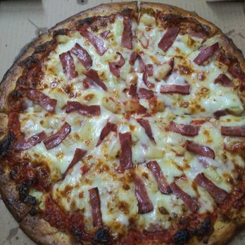 JoJo's Pizza - Large pizza with ham, bacon and pineapple - Pizza Near Me - Kentwood, Michigan JoJo's Pizza - Large pizza with ham, bacon and pineapple - Pizza Near Me - Kentwood, Michigan
