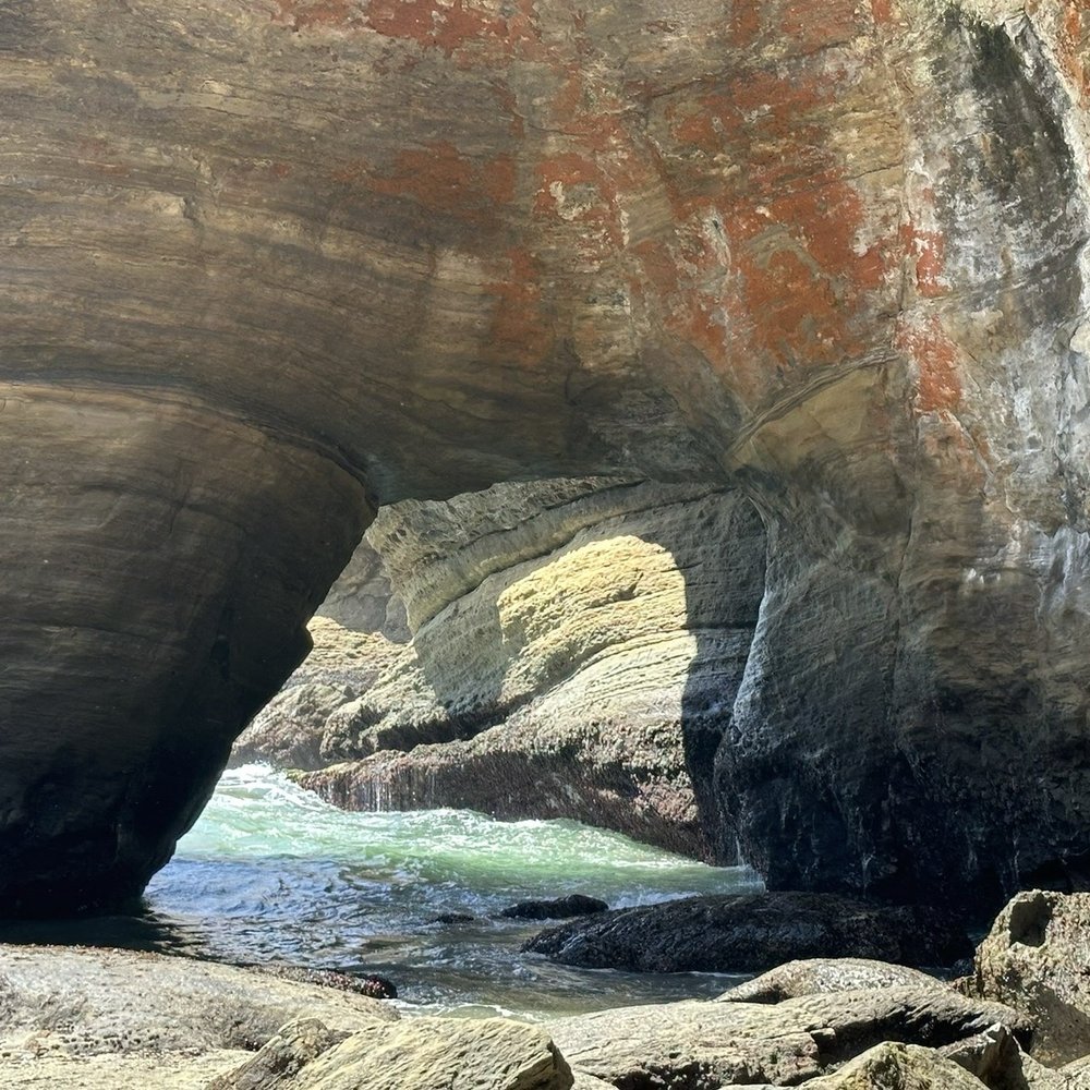 Devils Punchbowl State Natural Area - View from inside - Parks Near Me - Otter Rock, Oregon Devils Punchbowl State Natural Area - View from inside - Parks Near Me - Otter Rock, Oregon