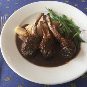 Bistro Moulin - Rack of Lamb - Wine Bars Near Me - Monterey, California