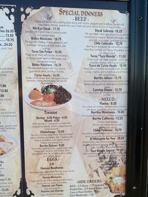 Menu photo 5 Taco Riendo Seneca, SC