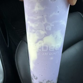 Fatbee Cafe - Taro Ube Freeze with crystal boba - Bubble Tea Near Me - Everett, Washington Fatbee Cafe - Taro Ube Freeze with crystal boba - Bubble Tea Near Me - Everett, Washington