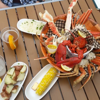 Barking Crab - The Neptune Platter with 3 sides - Seafood Near Me - Boston, Massachusetts
